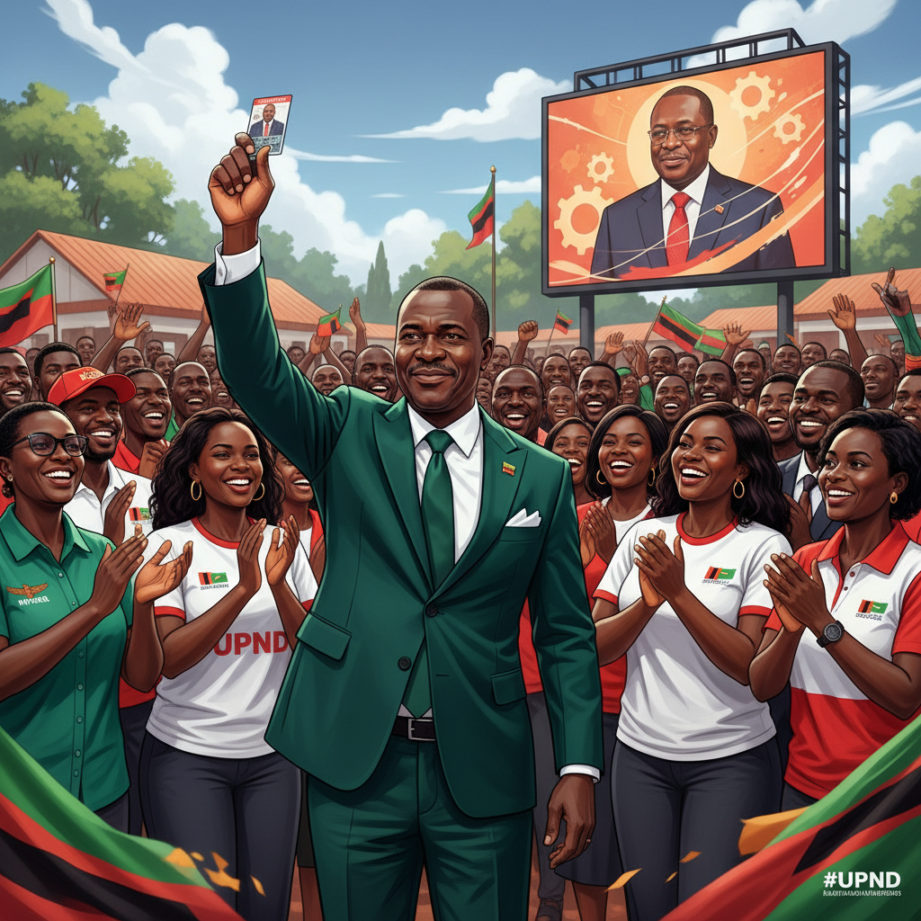 I’ve joined UPND after watching HH work hard for Zambia – Nkhuwa