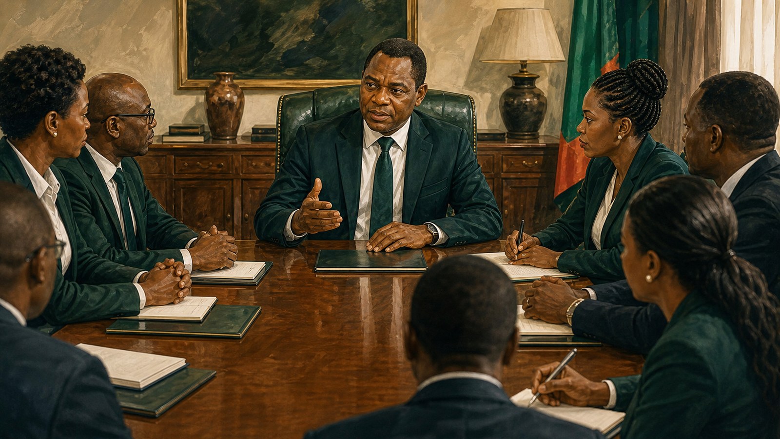Hichilema keeps all seven presidential advisers, with Bradford Machila staying on as Principal Private Secretary