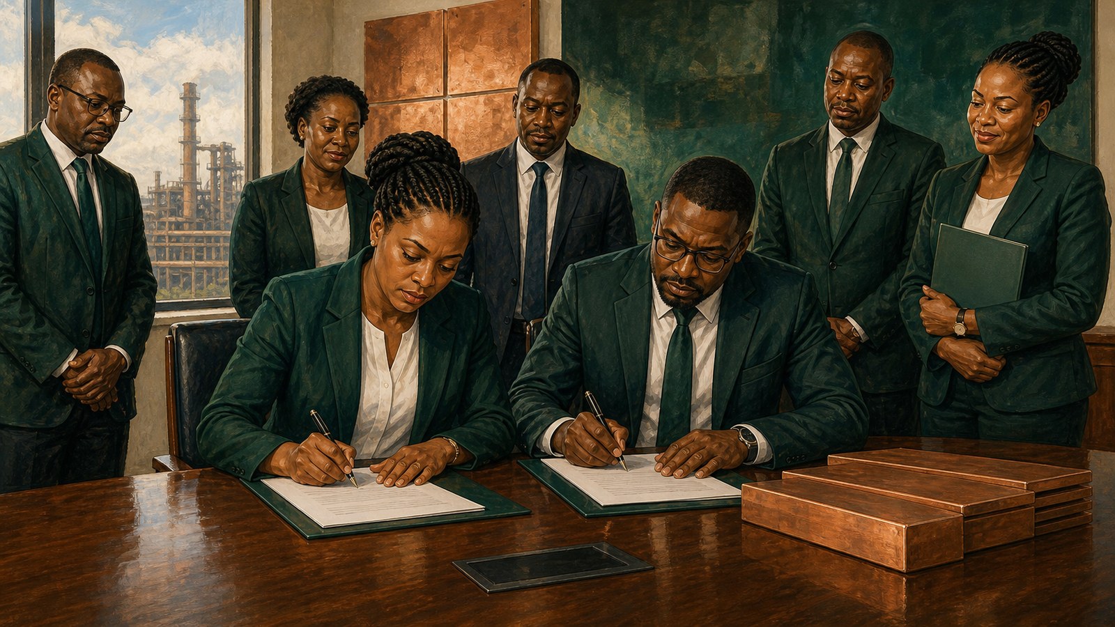 ZDA signs US$122 million deal with Rongxing to lift copper cathode output in Kalulushi to 10,000 tonnes a year