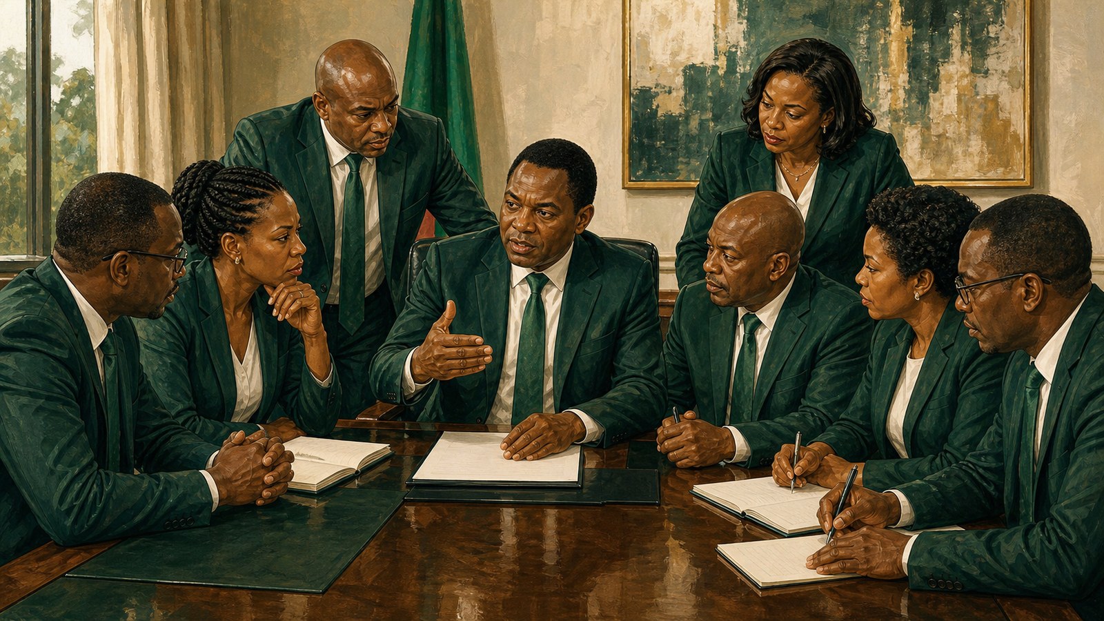 HH keeps his inner circle: all seven State House advisers back for second term