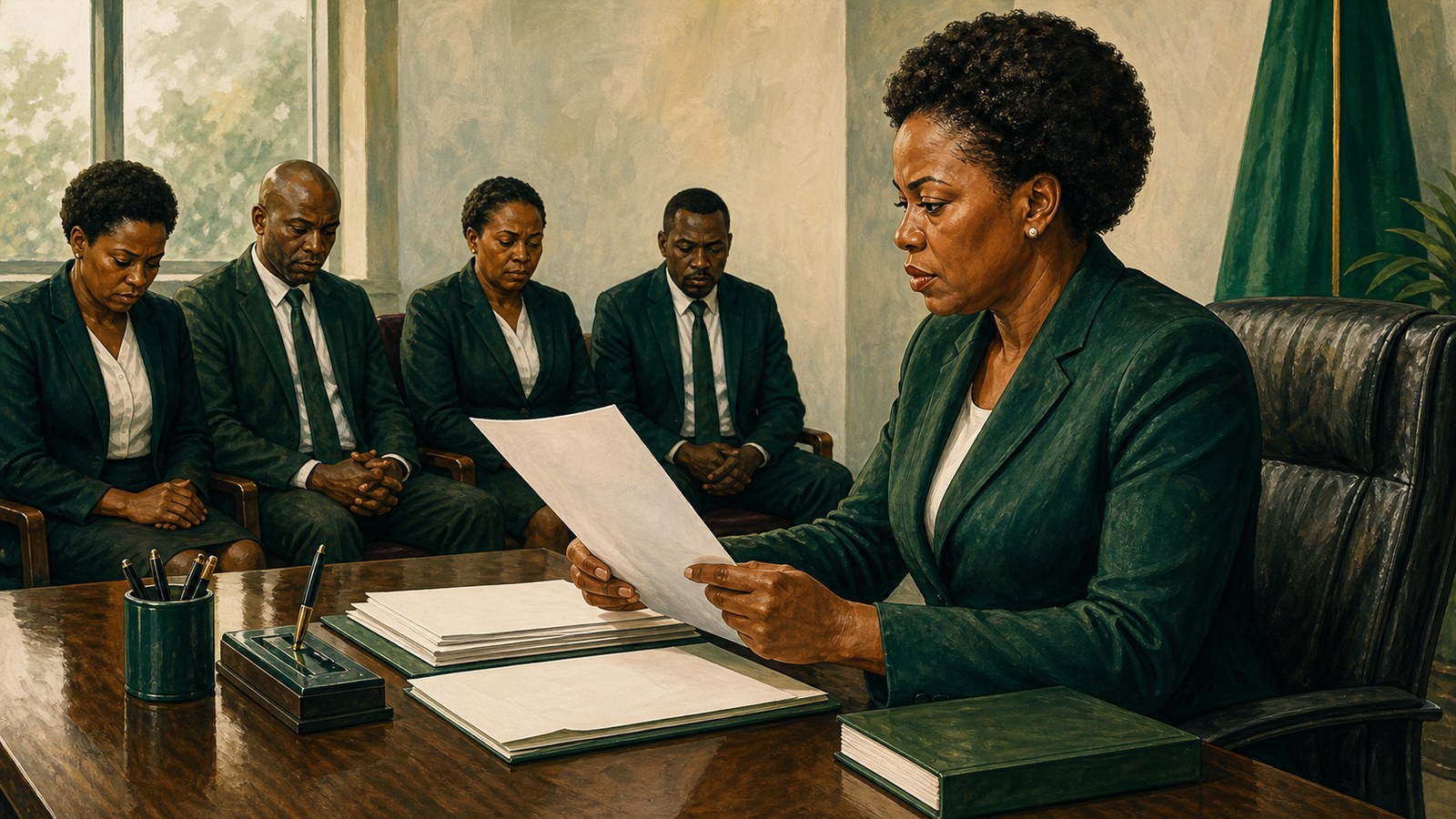 CLEAN SWEEP AT ZEMA….Green Economy minister suspends top directors for 60-day ‘competency audit’