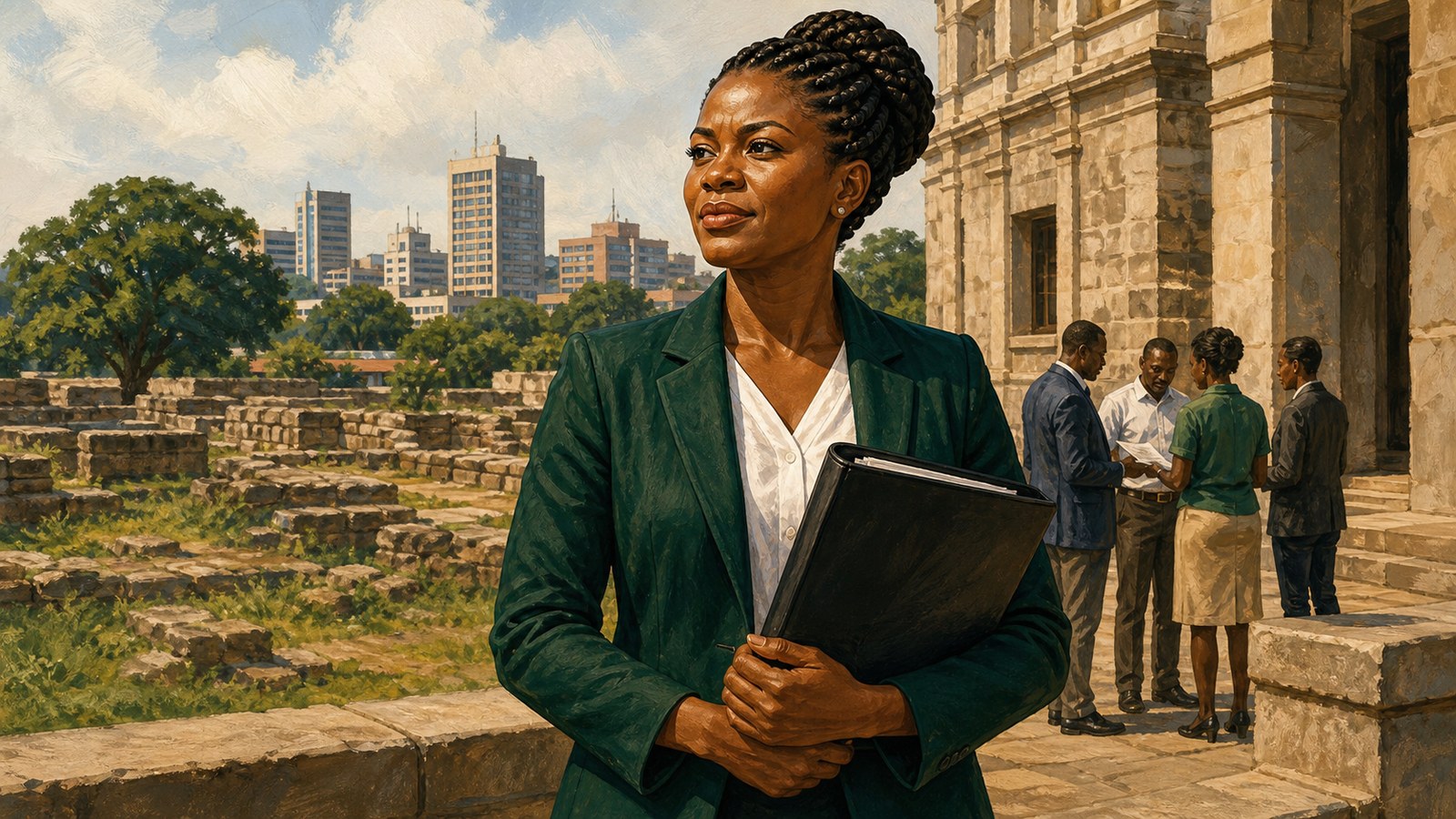 ZAMBIAN WOMAN RE-ELECTED TO TOP INTERNATIONAL HERITAGE POSITION
