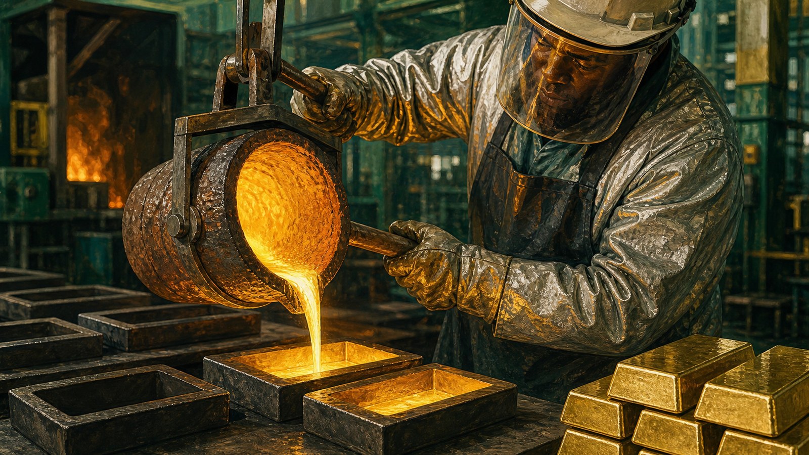 Minera Refineries opens what it calls Zambia's first gold refinery, promising to pull small-scale miners into the formal market