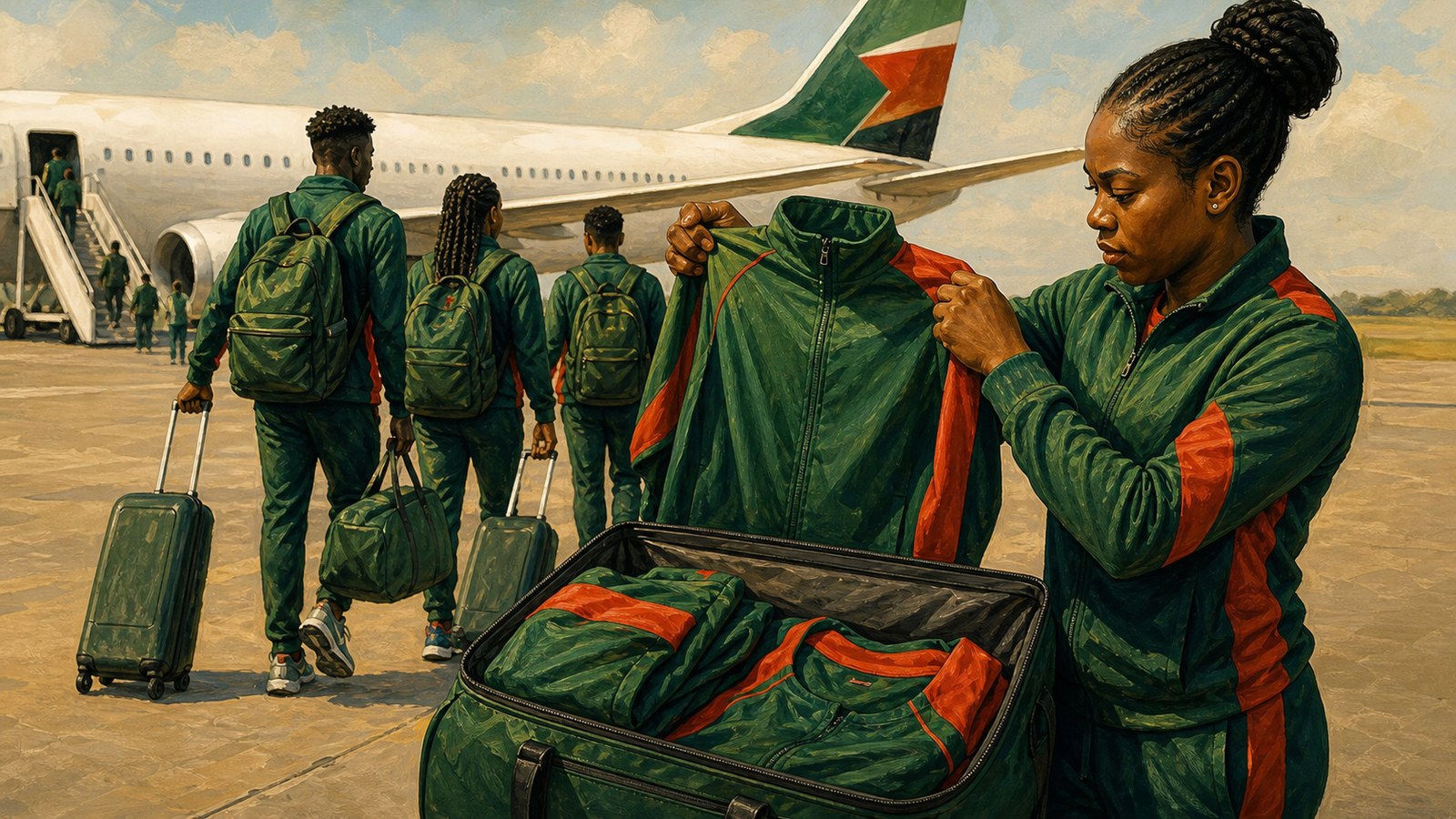 Six Zambian athletes head to Dakar for the first Olympic Games held in Africa