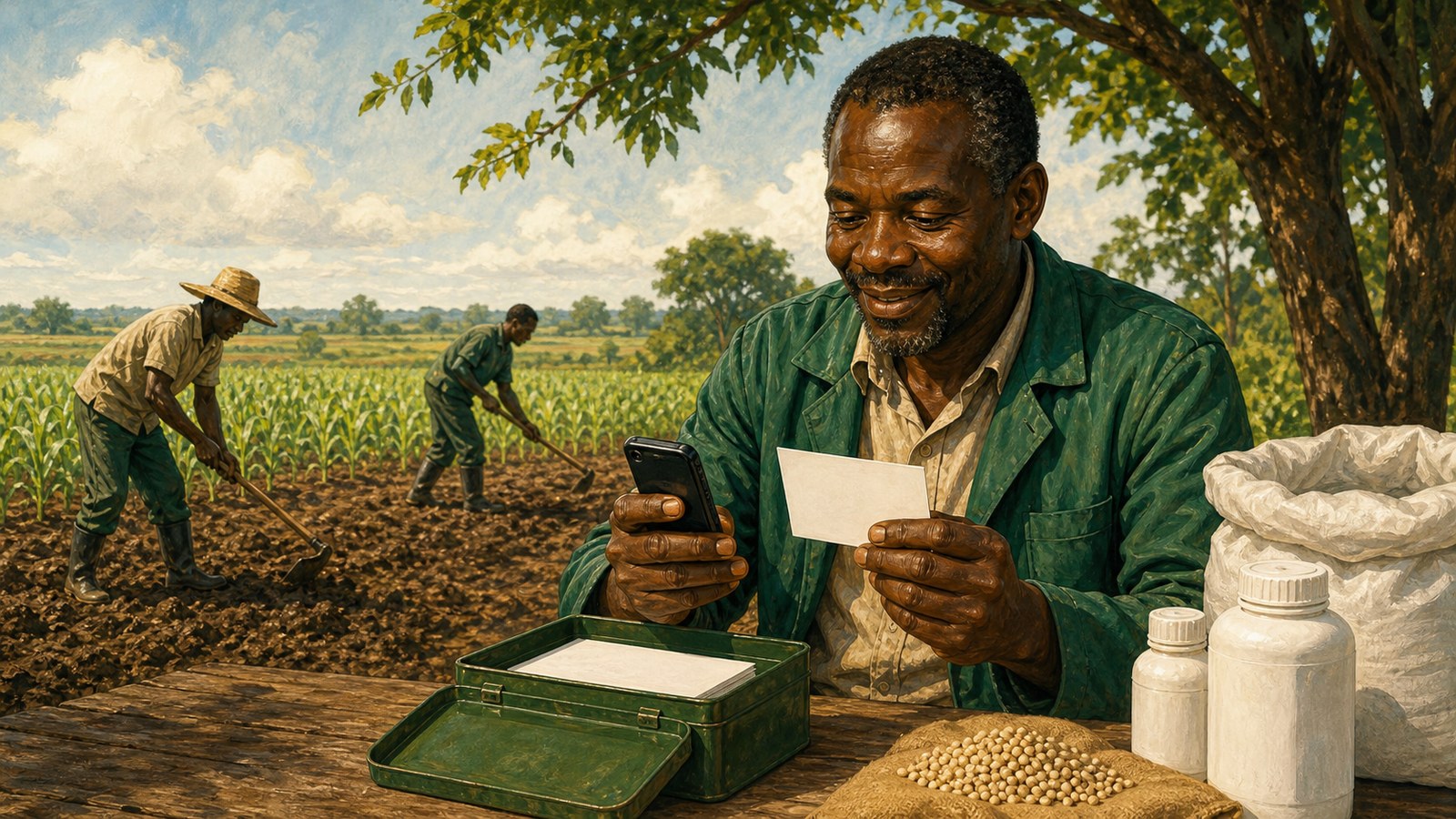More than 760,000 farmers now hold input codes as the planting season opens