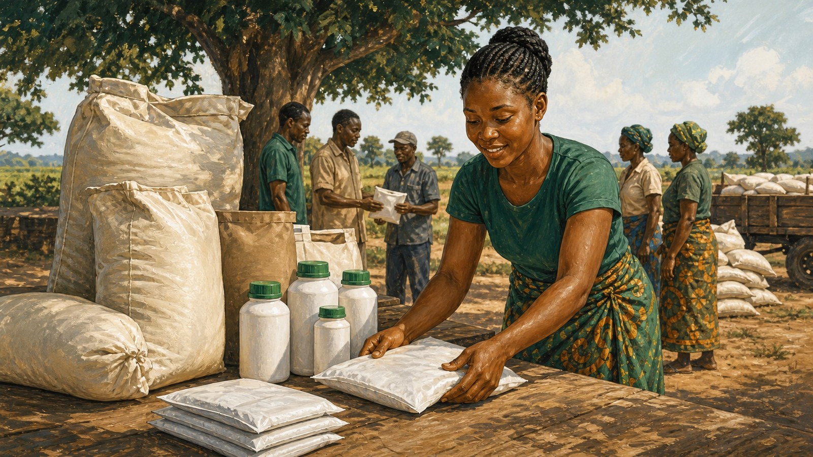 117,000 farmers collect FISP inputs in Central Province