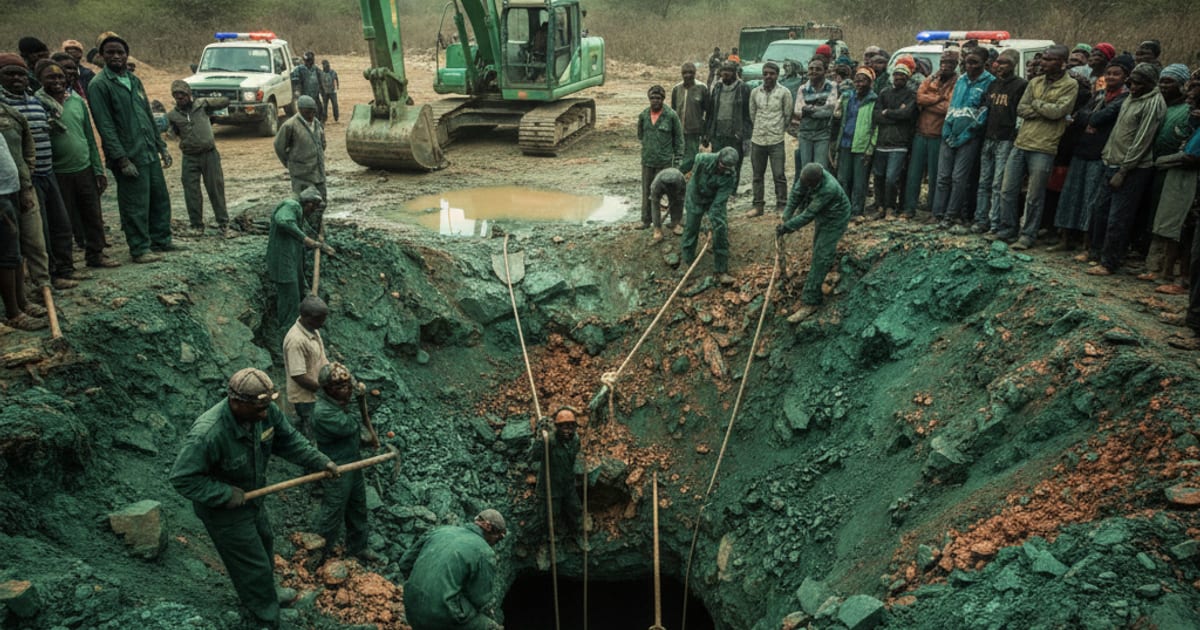 5 illegal miners trapped at Mumbwa gold mine