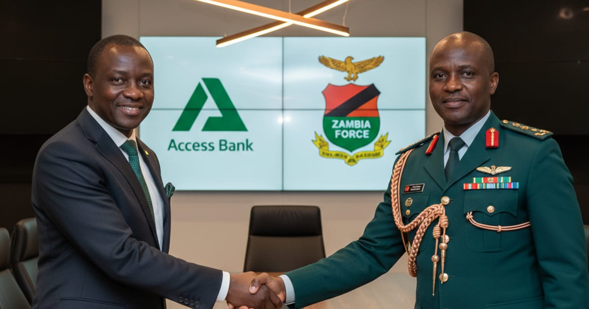 Access Bank eyes broader partnership with Zambia Air Force