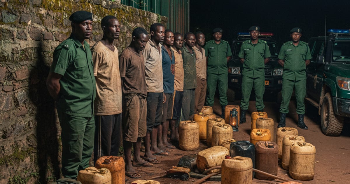 Desperate! 19 Malawians nabbed by Zambian police in dramatic fuel-smuggling bust