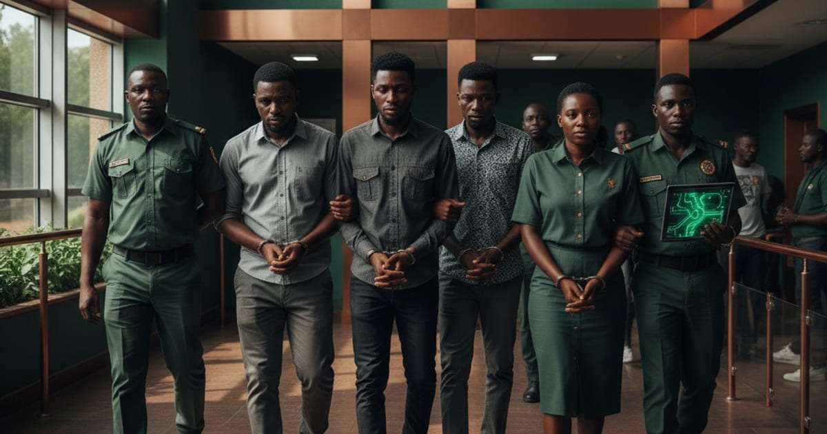 Six Ghanaians arrested in Zambia over alleged cybercrime activities