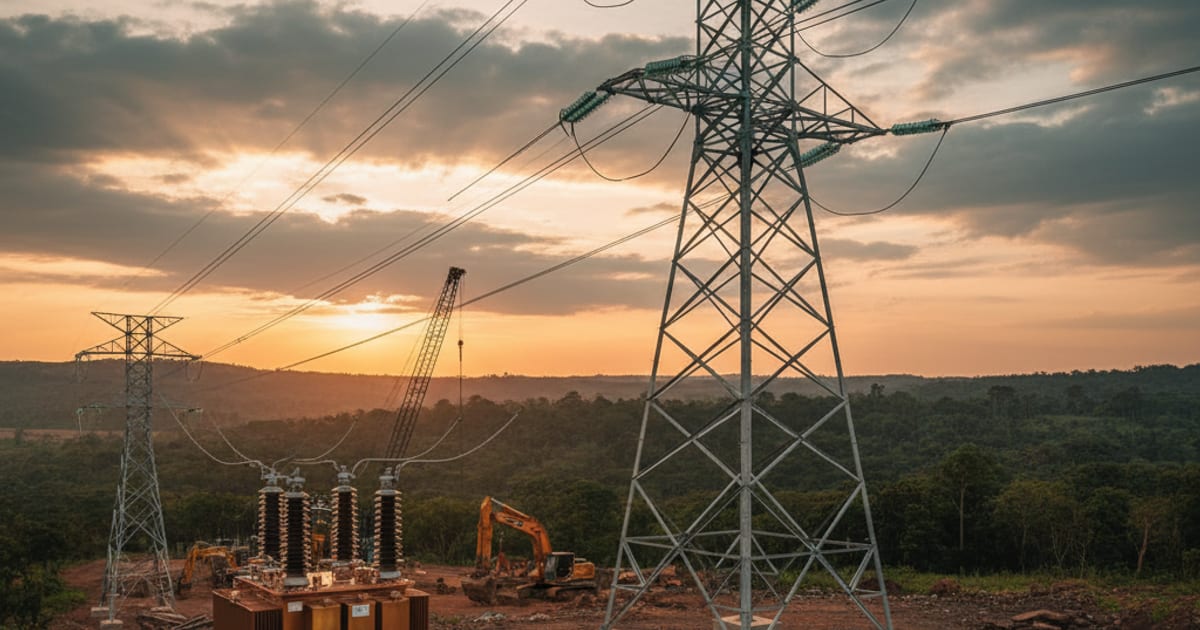 Trafigura and partners back $300 million Zambia-Congo power link