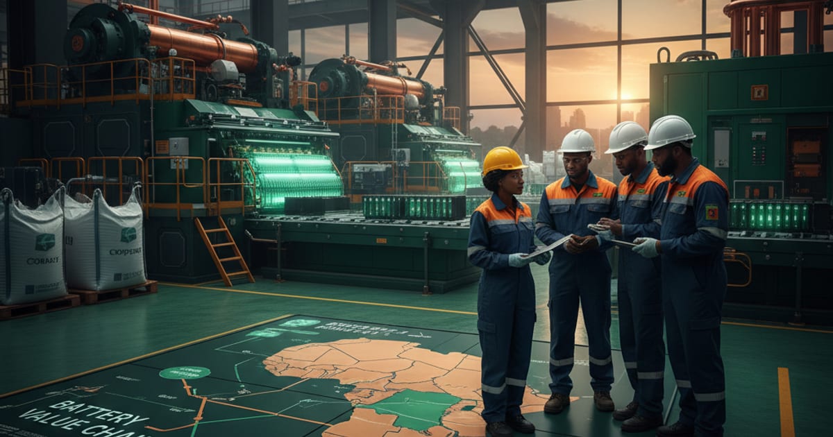 Building Competitive Battery Value Chains in the Central African Copperbelt