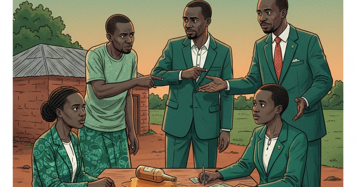 LUSAKA FAMILY CLAIMS NKOMBO DID NOT FULFIL COMPENSATION AFTER POURING & MAKING THEM DRINK  KACHASU.