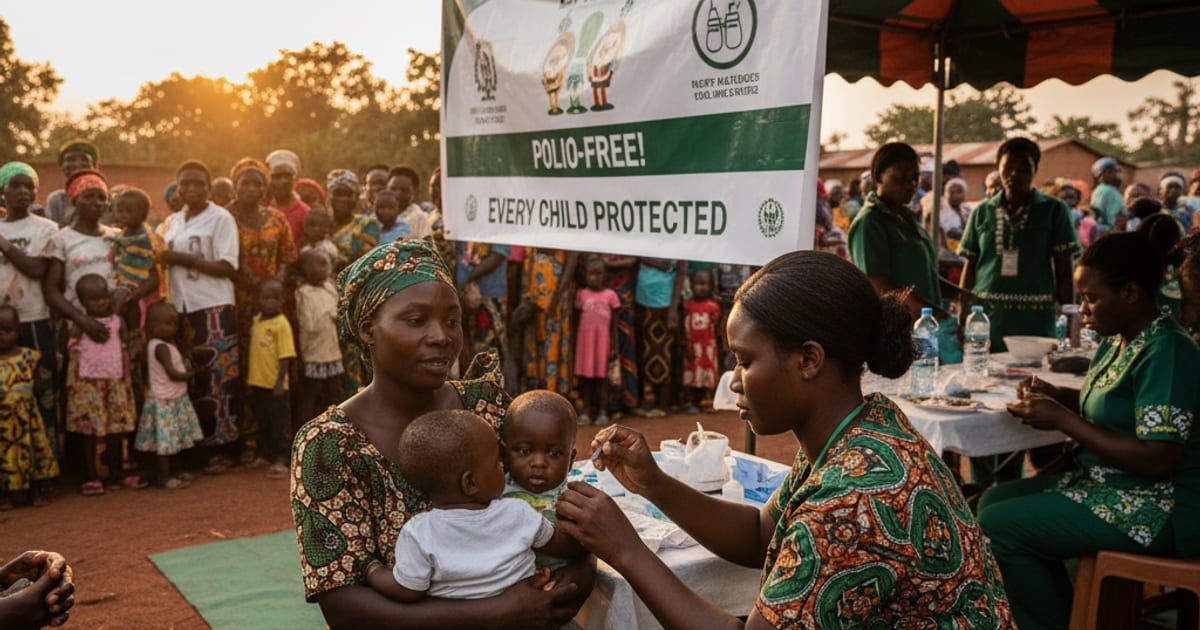 Zambia Launches a Nationwide Polio Vaccination Campaign to Protect Every Child Under Five