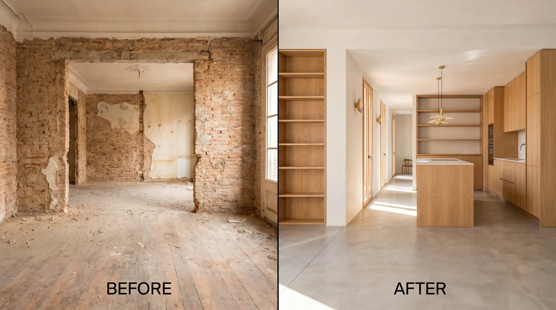 Barcelona apartment renovation