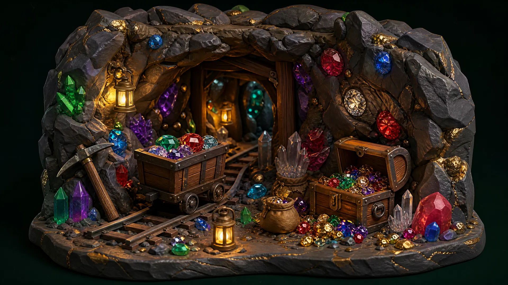 Review Slot Gems Bonanza: Pragmatic Play Mining Cluster Pays Maxwin 10.000x