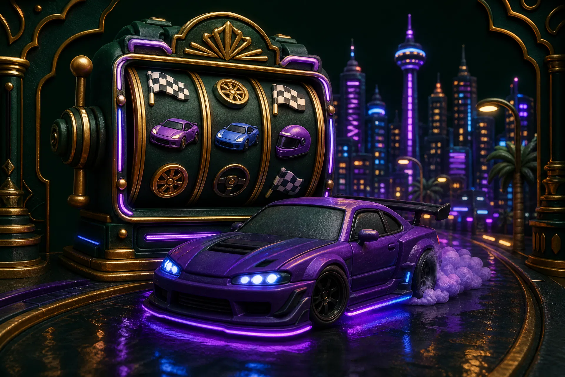 Review Nitro Nights (Hacksaw Gaming) — Burnout Mode, Sticky Wilds, Max Win 15.000x!