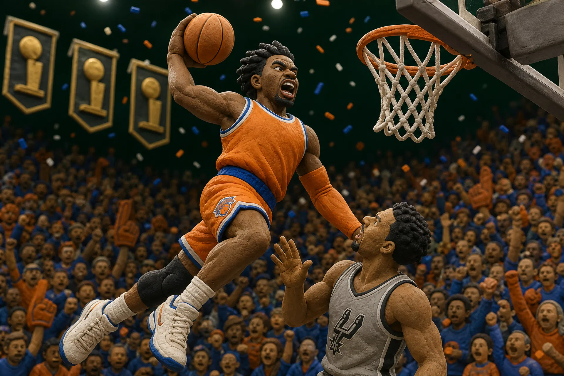 NBA Finals 2026 Game 1: Knicks Menang 105-95 atas Spurs! Brunson Cetak 30 Poin