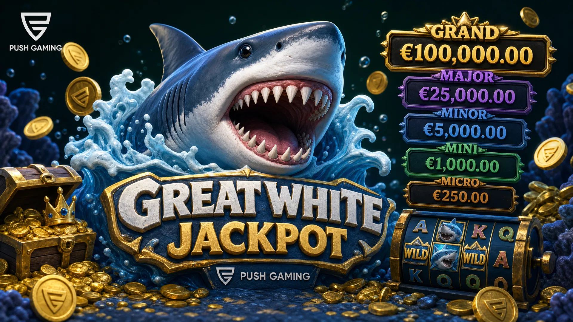 Razor Shark Jackpots: Slot Push Gaming dengan 5 Tingkatan Jackpot dan Max Win 11.007x