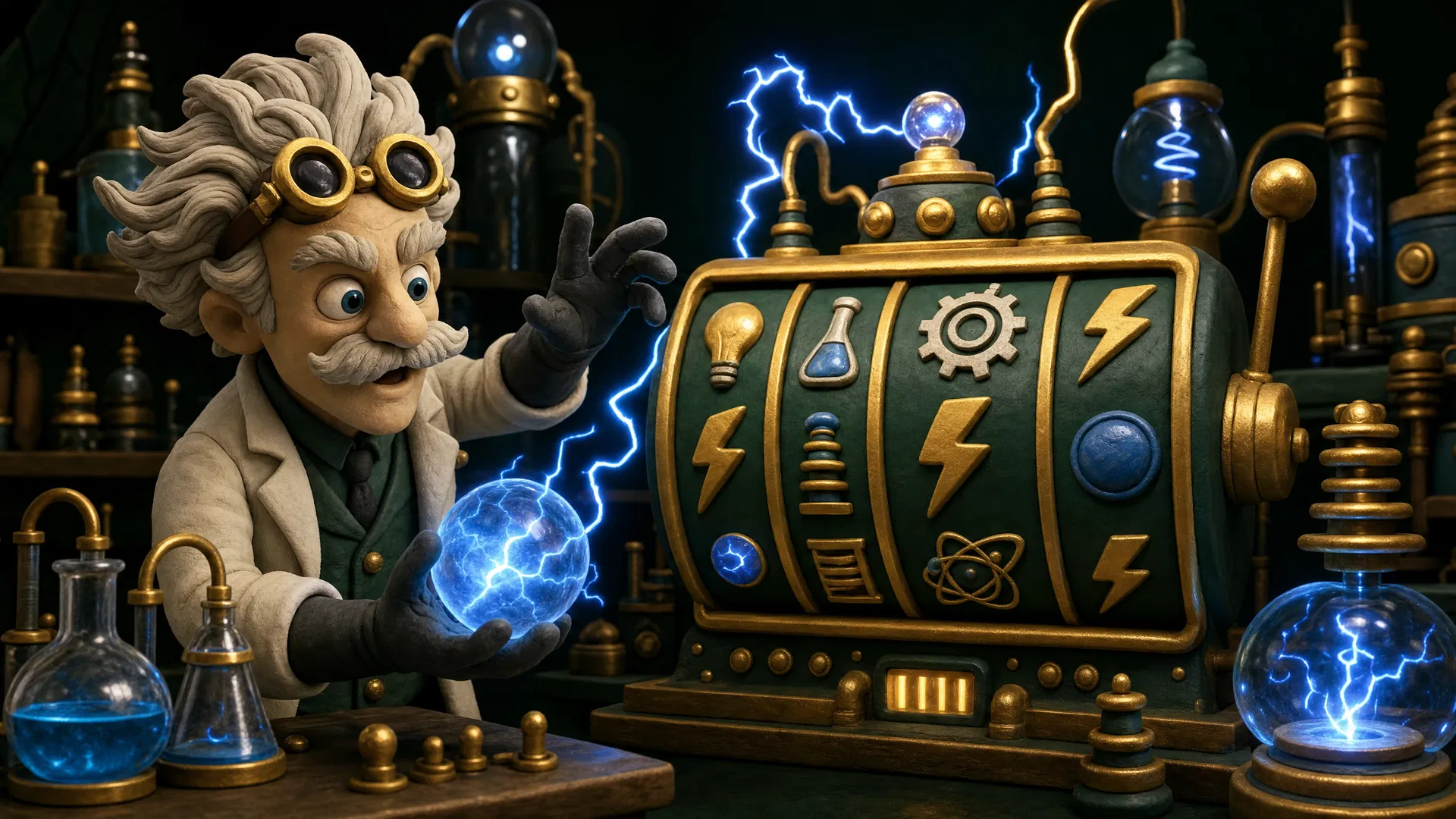 Spark of Creation ELK Studios: Slot Laboratorium Sains dengan Max Win 10.000x