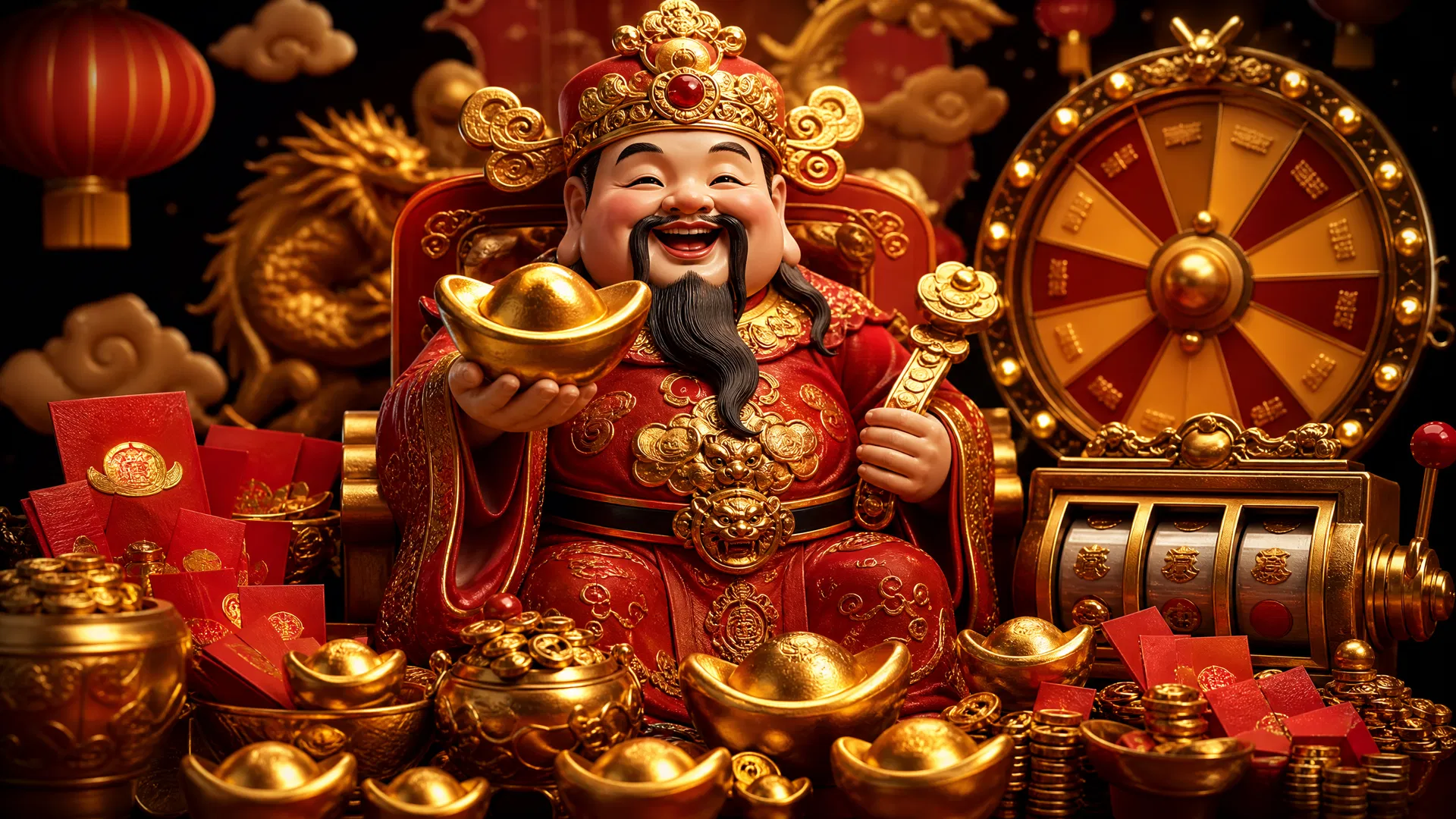Review Caishen Wins PGSoft: Slot Dewa Kekayaan dengan Jackpot Besar