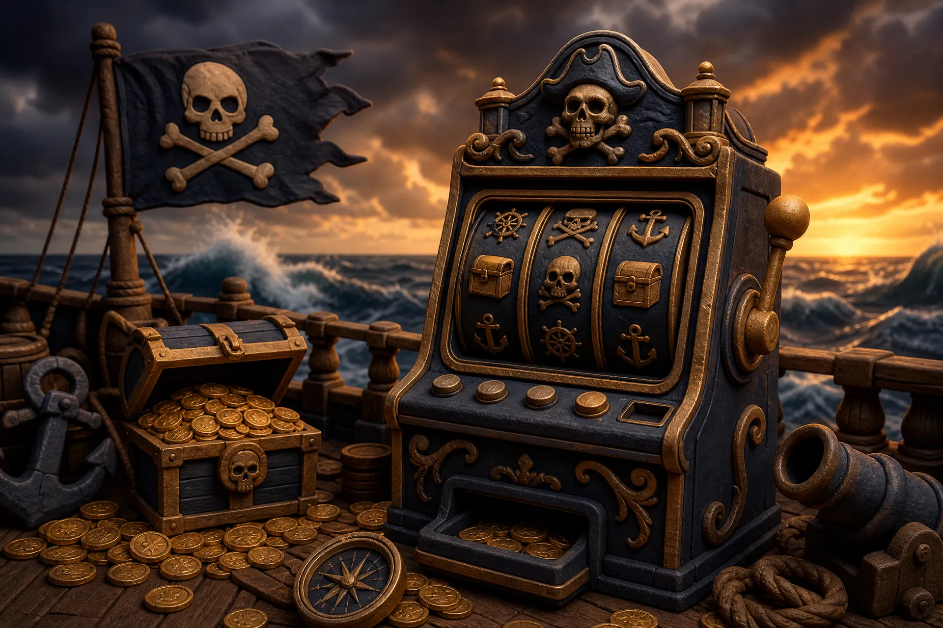 Slot Tema Bajak Laut dari PGSoft: Berlayar Mencari Harta Karun