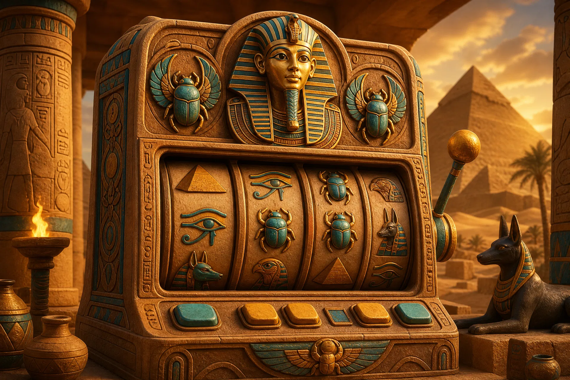 Slot Tema Mesir Kuno dari PGSoft: Petualangan di Tanah Firaun