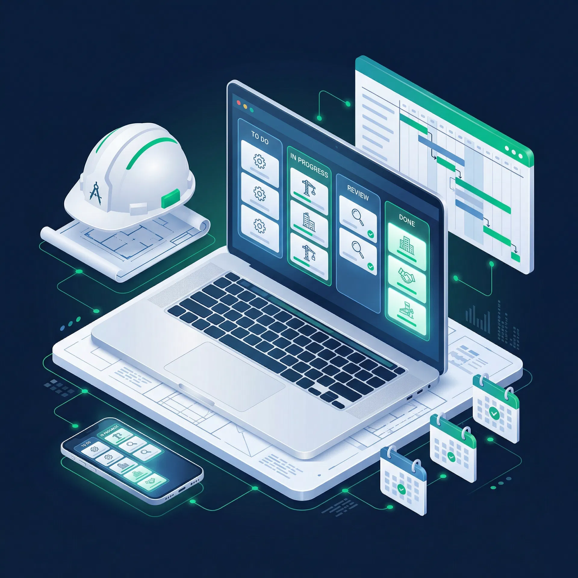 Suivi de chantier en temps réel