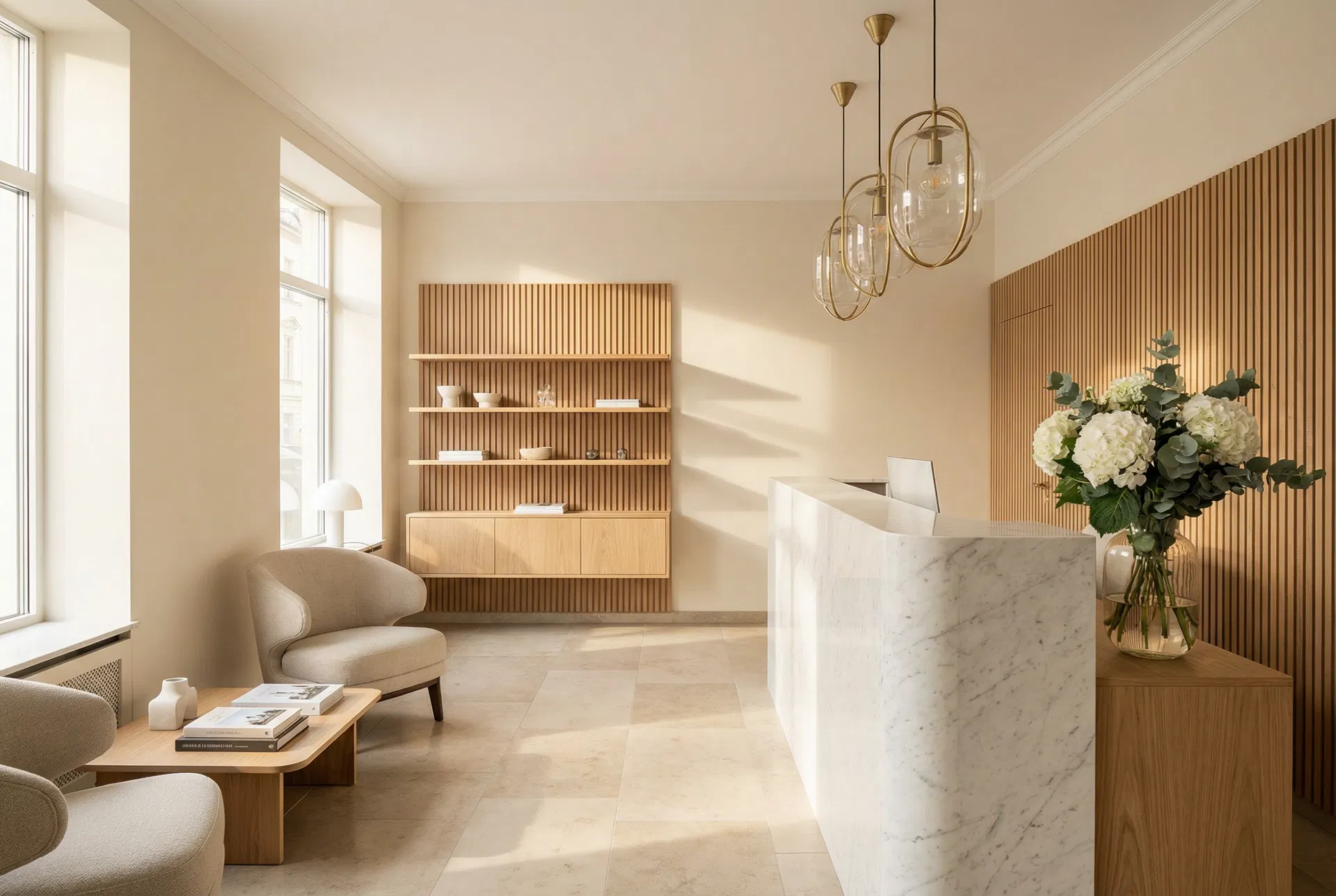 Intérieur de la clinique Le Centre