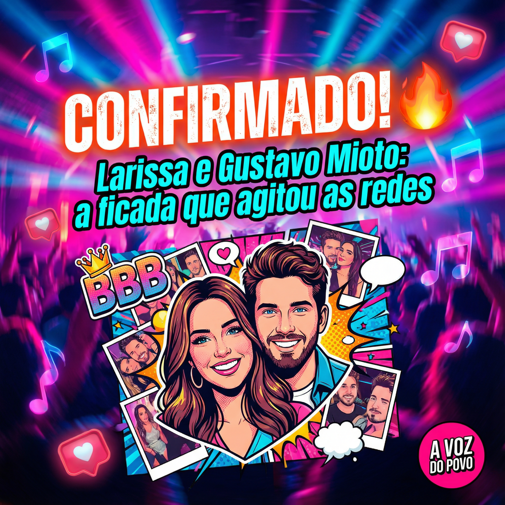 Ex-BBB Larissa Confirma Ficada com Gustavo Mioto