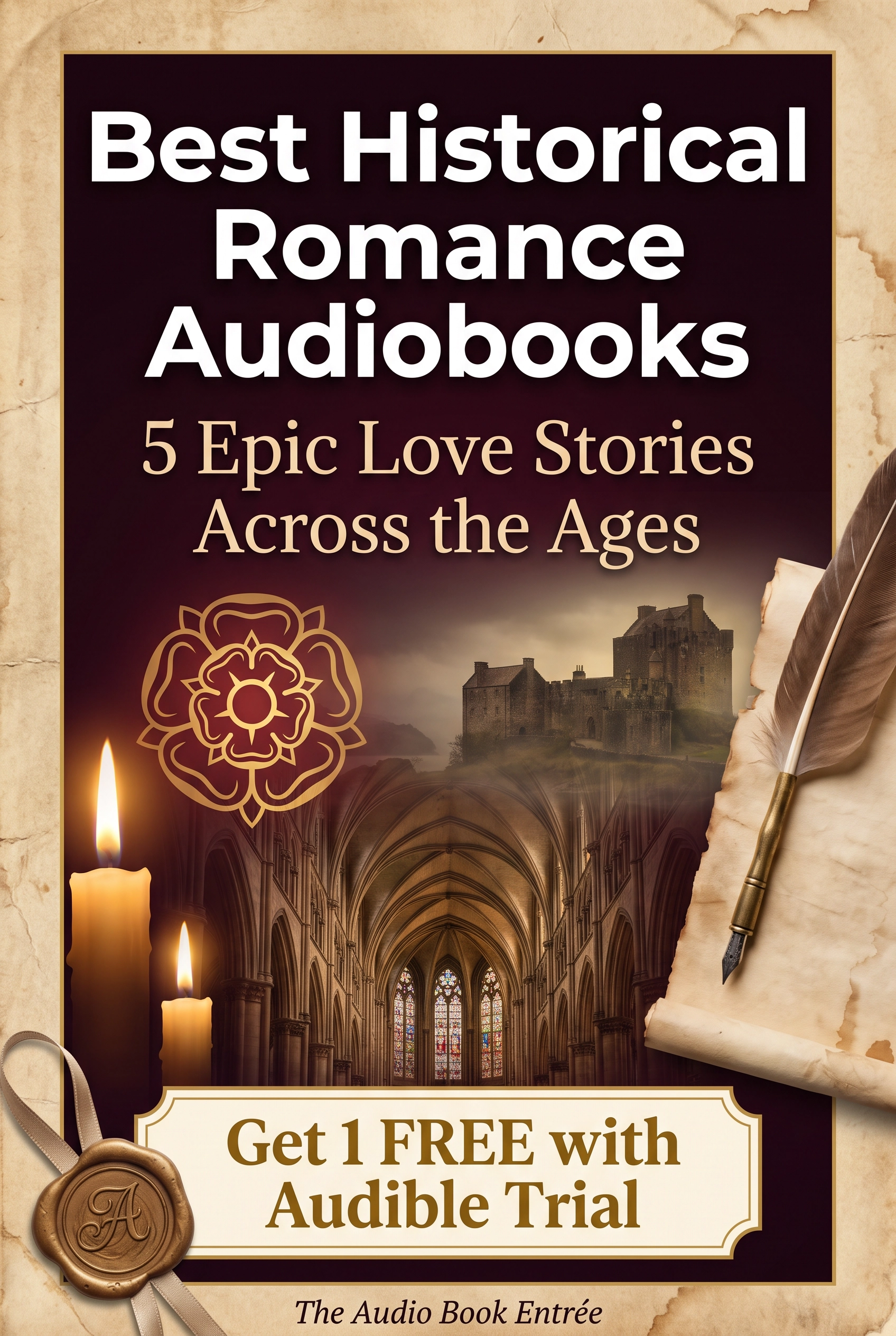 Best Historical Romance Audiobooks — 5 Epic Love Stories Across the Ages