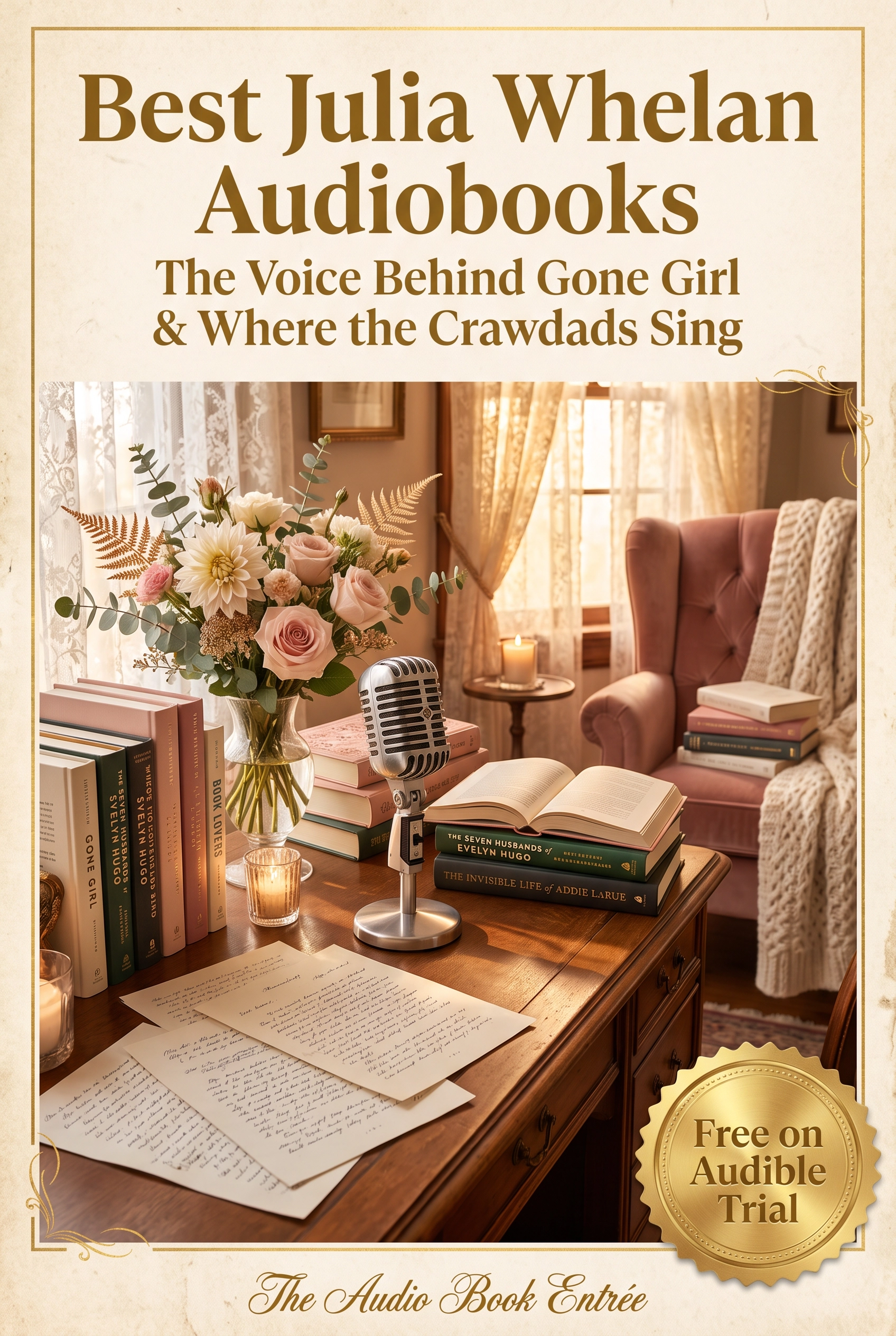Best Julia Whelan Audiobooks — The Voice Behind Gone Girl & Where the Crawdads Sing