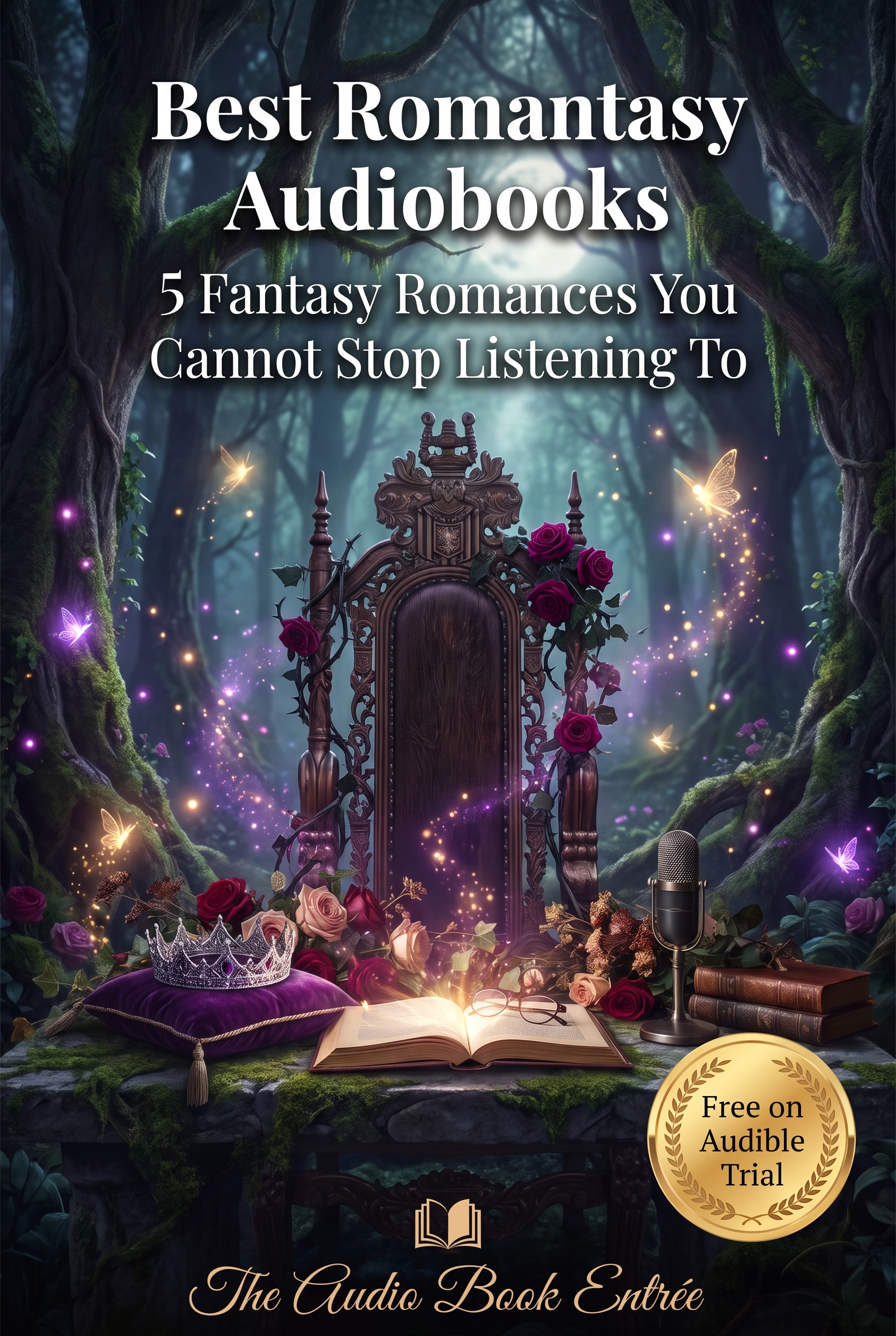 Best Romantasy Audiobooks — 5 Fantasy Romances You Cannot Stop Listening To