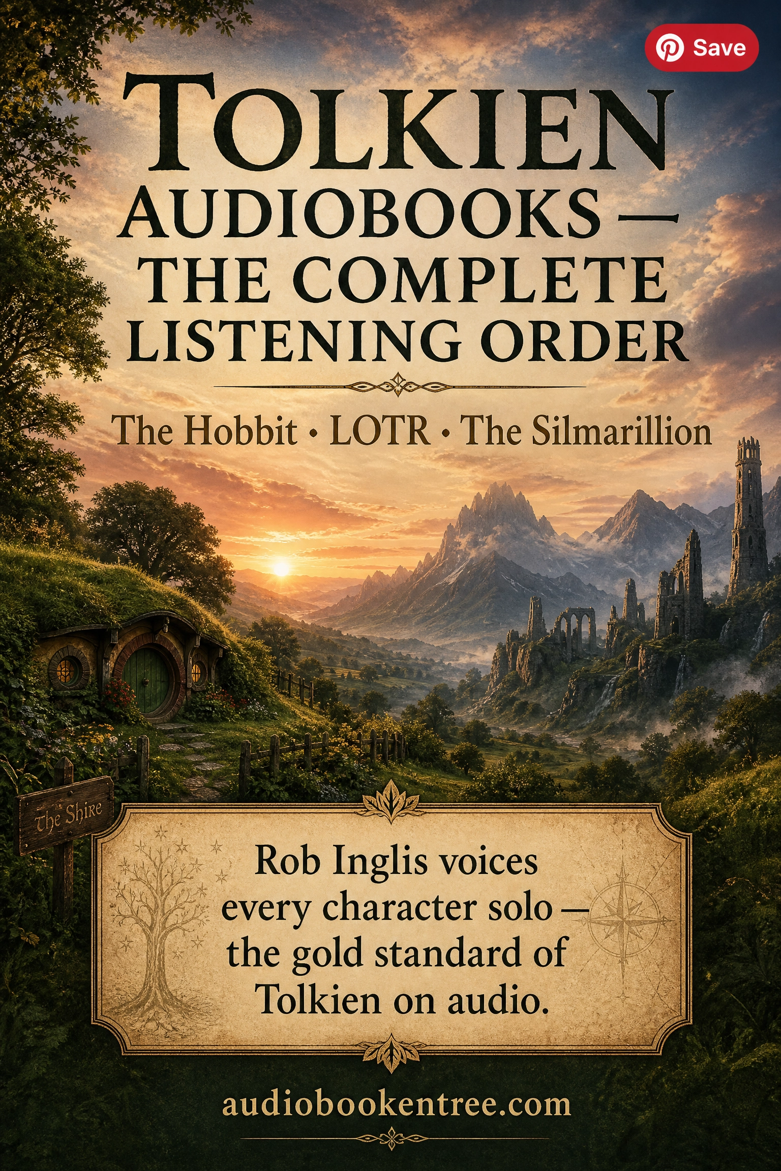 Best Tolkien Audiobooks — The Complete Listening Order