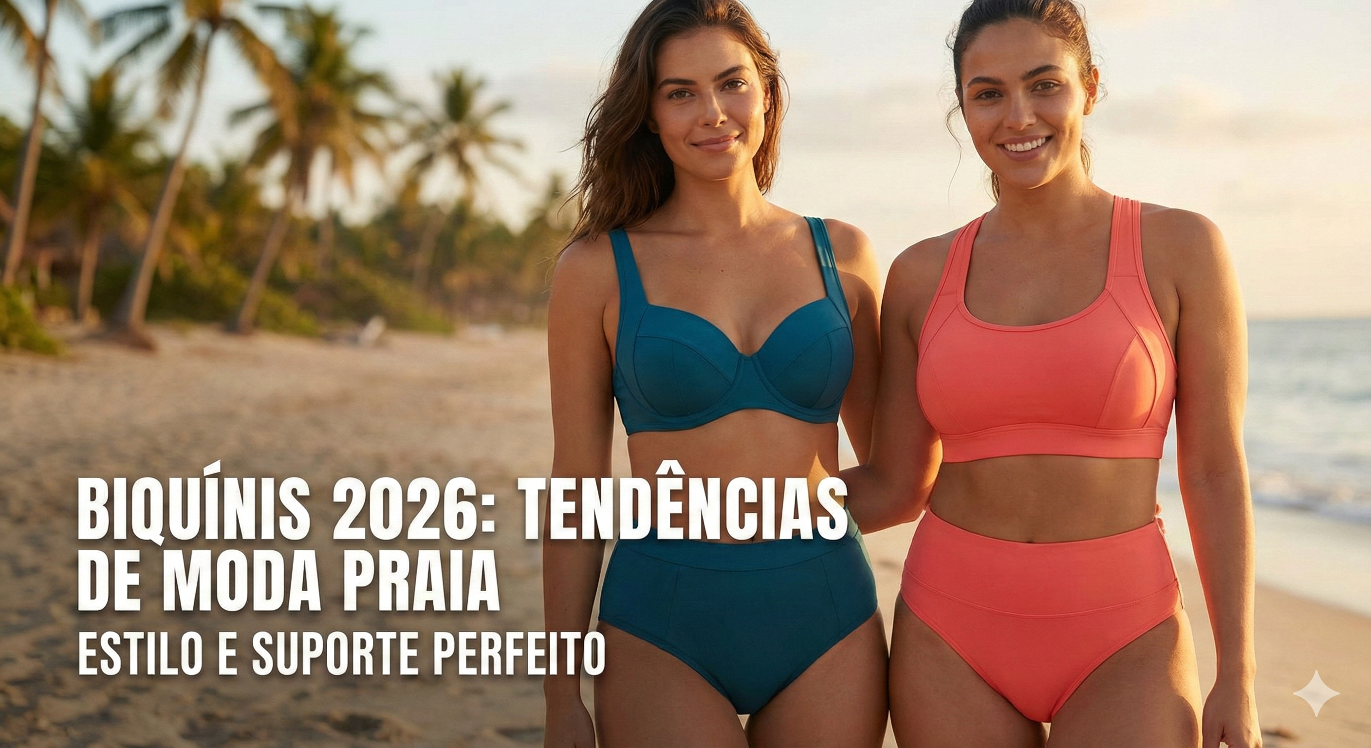 Biquínis 2026: Conheça as Tendências de Moda Praia que Unem Estilo e Suporte Perfeito