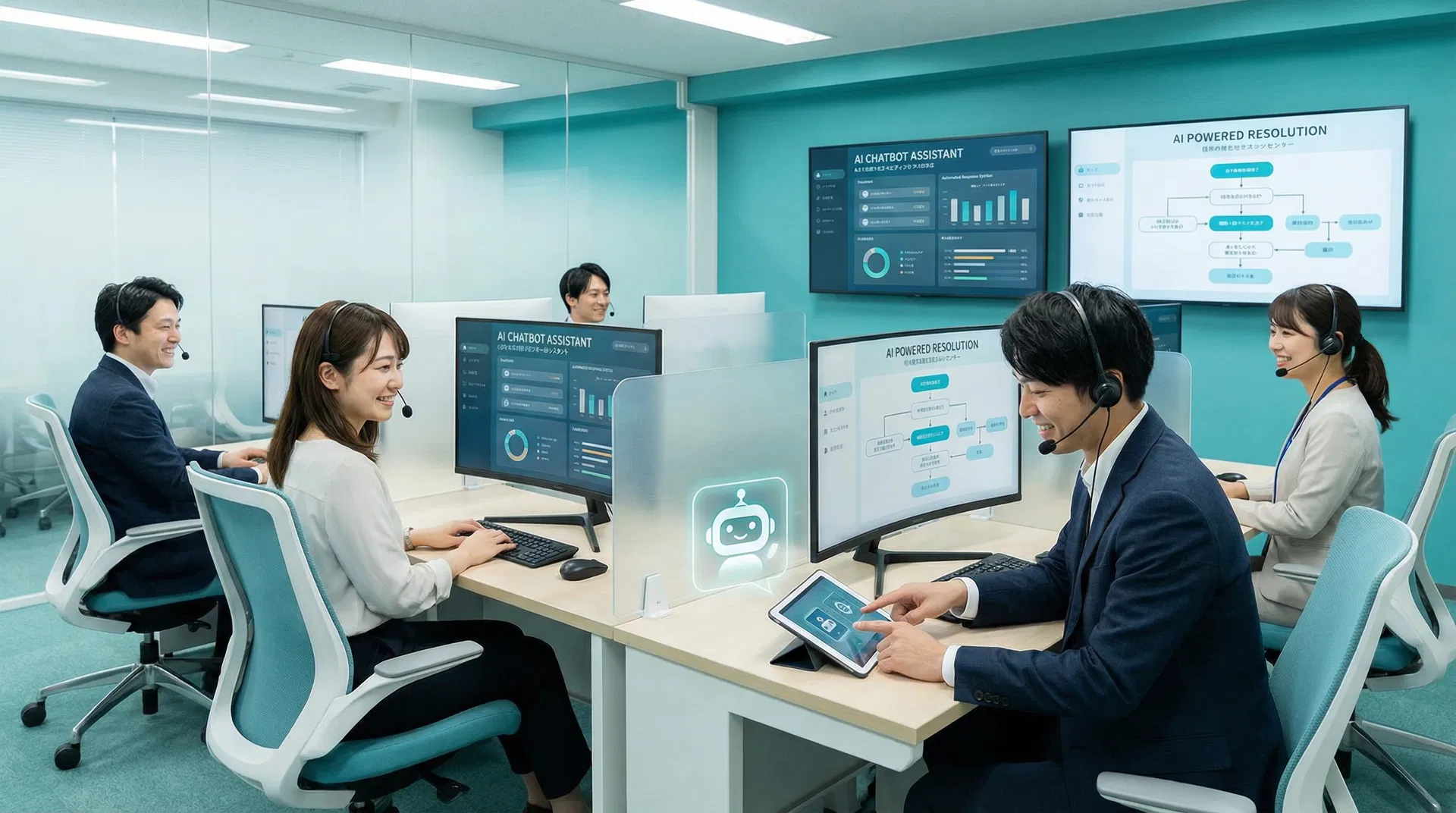 AIエージェントでカスタマーサポートを革新：ChatGPT・Geminiの活用事例