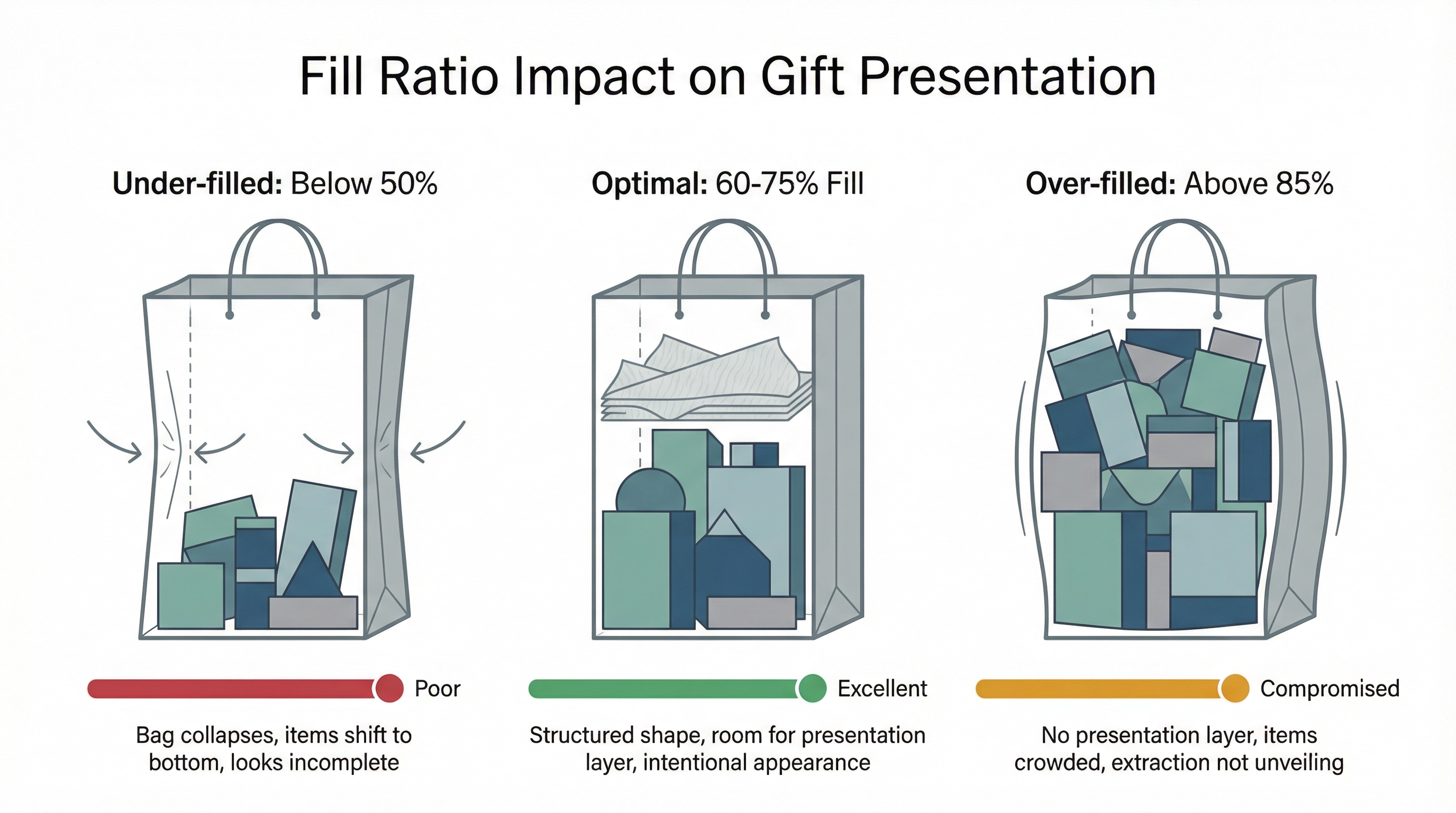 Why the Size of Your Custom Corporate Gift Bag Relative to Its Contents Determines Presentation Impact More Than the Bag's Own Quality - KiwiBag Works blog article
