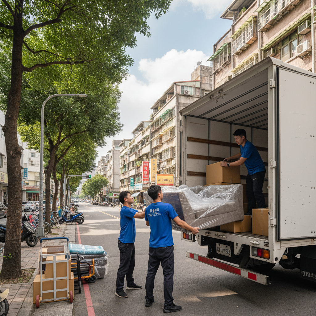 自助搬家租車裝載情境