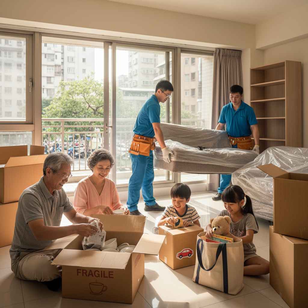 搬家不只是搬東西：長輩、孩子與寵物在搬遷過程中的心理適應與實務準備