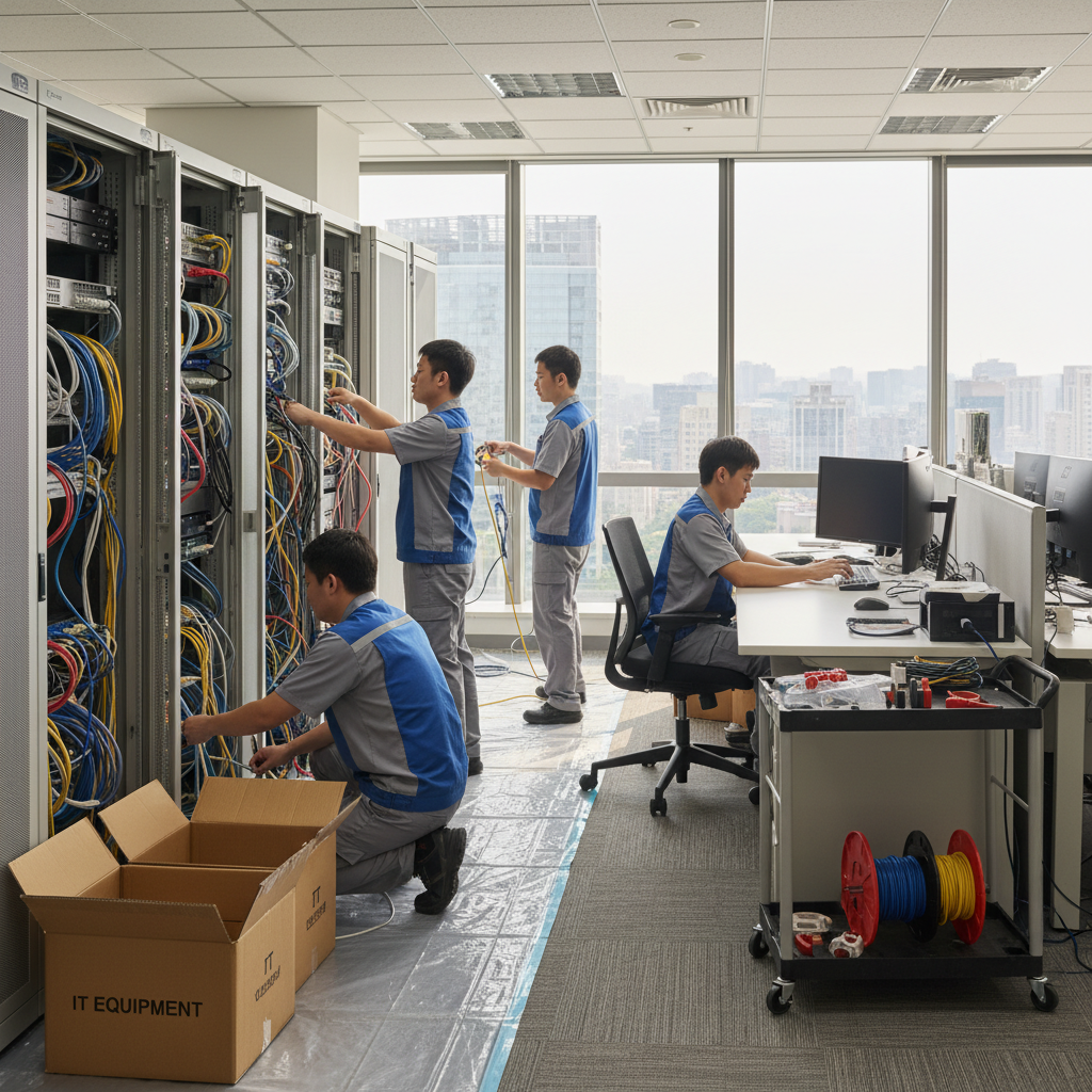 辦公室搬遷後的第一週：IT設備重建、網路佈線、員工回歸與生產力恢復的實務順序