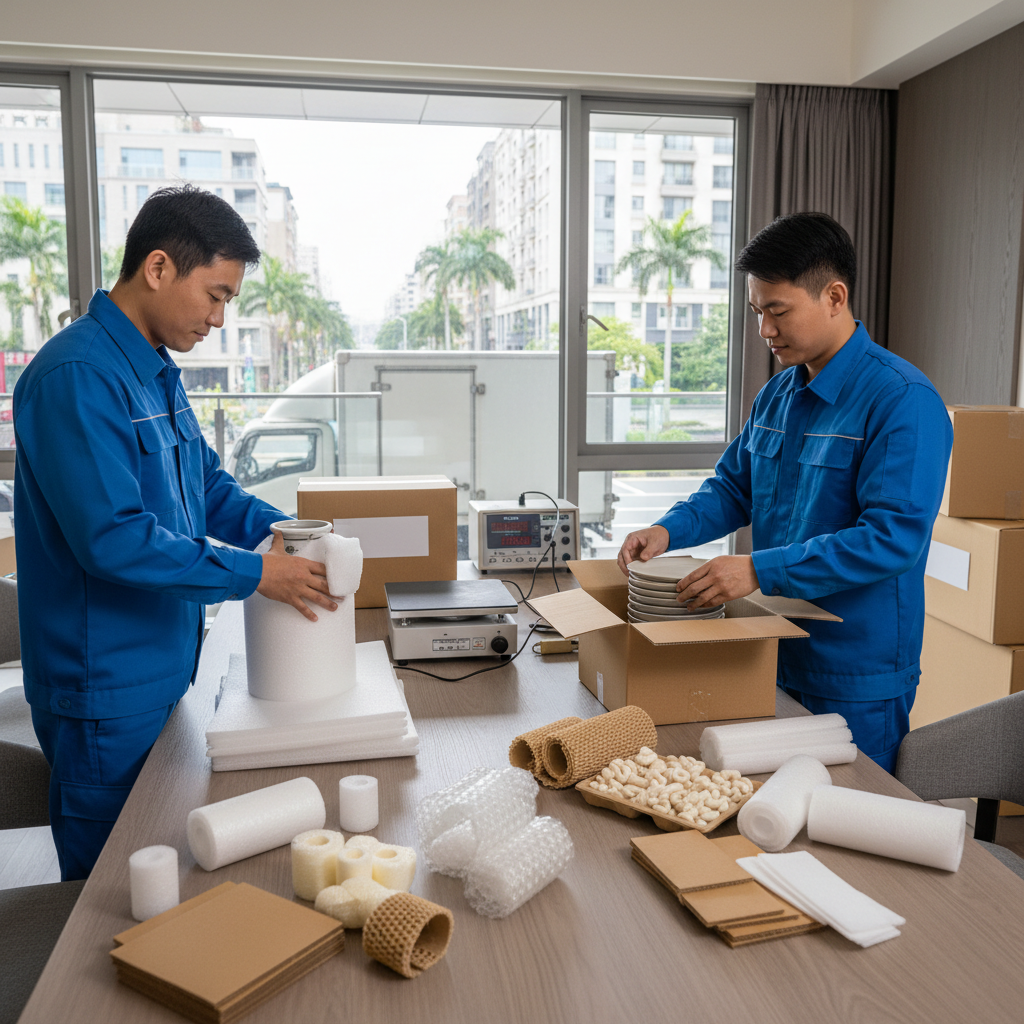 搬家過程中易碎品的緩衝材料選擇:從發泡聚乙烯到生物可分解材料的性能測試
