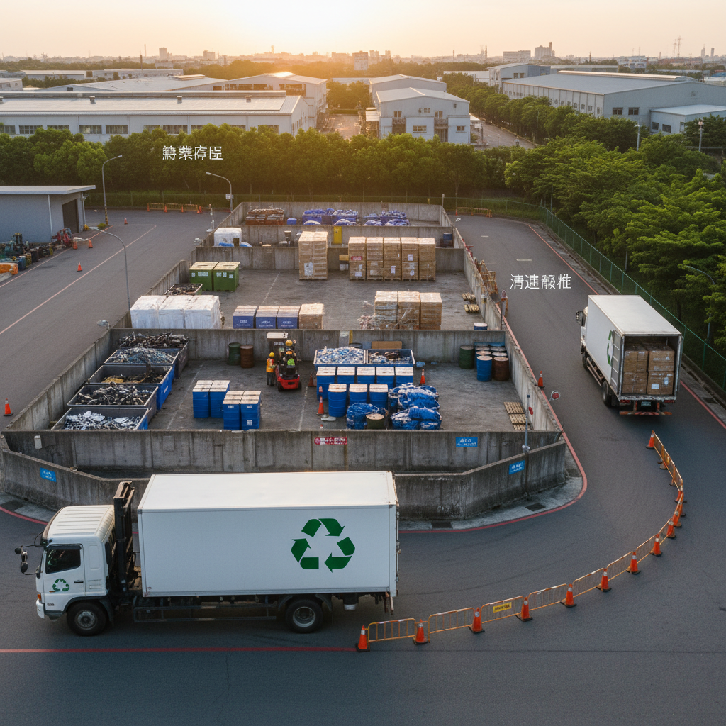 桃園工業區的事業廢棄物搬遷管理:從暫存區設置到清運路線的環保規範