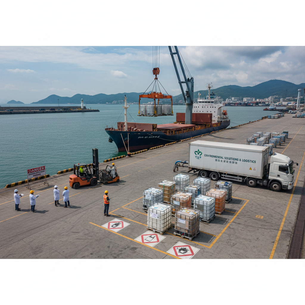基隆港區搬遷的危險廢棄物處理:從化學品包裝到海運規範的安全管理
