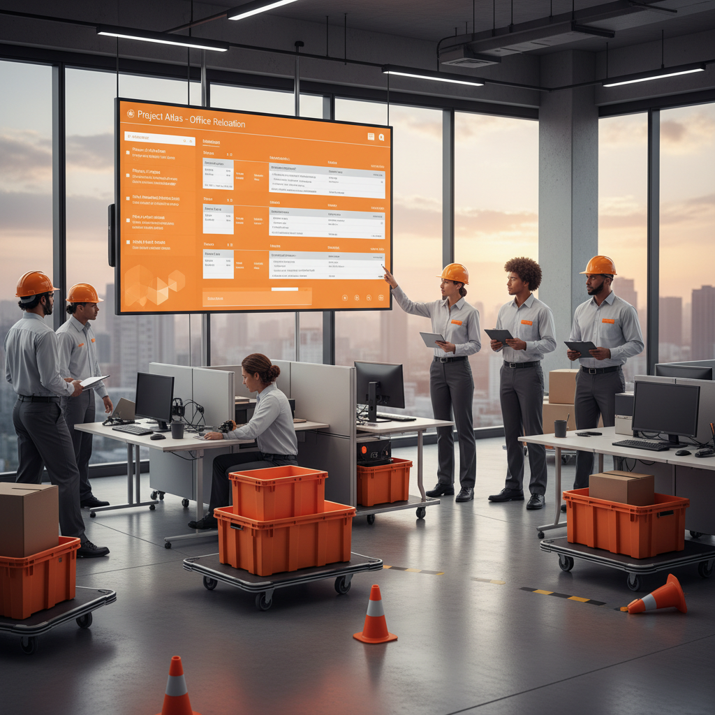 企業搬遷專案的時程精確度管理:從供應鏈視角確保營運不中斷的關鍵路徑解析