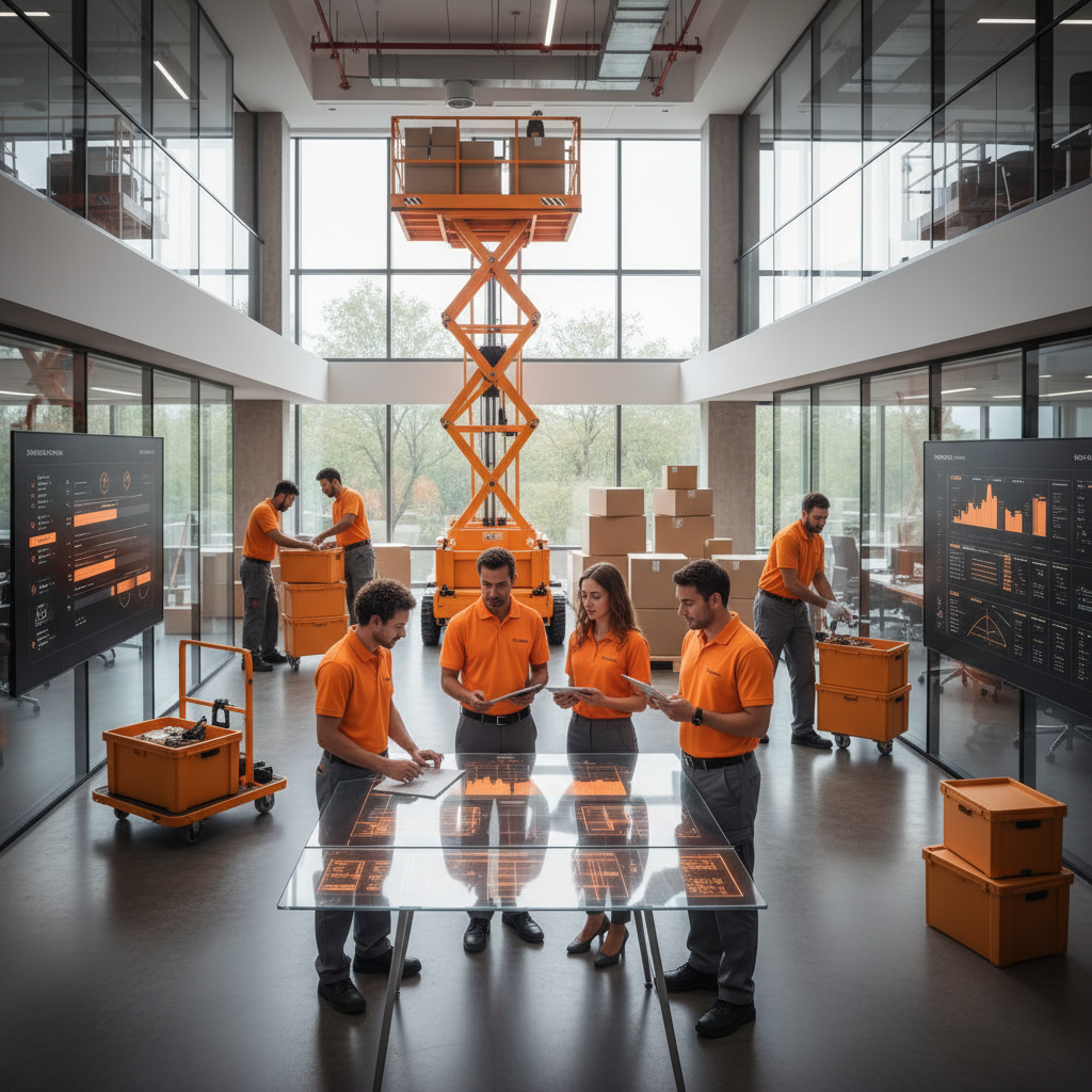 大型辦公室搬遷的專案管理:從採購策略、供應商協同到營運連續性的風險控管