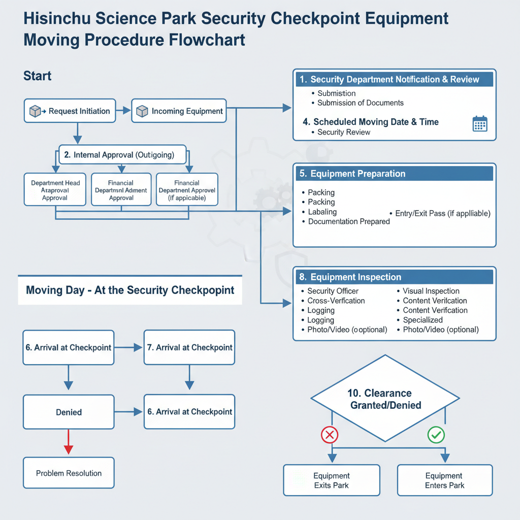 新竹科學園區廠辦搬遷的門禁管制與安全規範:從證件申請到設備進出的標準流程