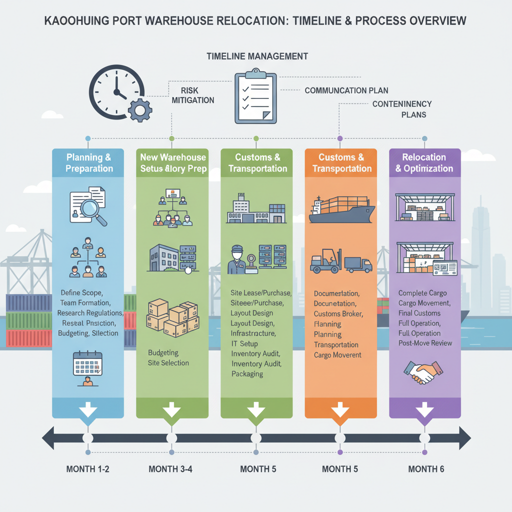 高雄港區進出口貿易商的倉庫搬遷策略:海關報關與貨物暫存的時效管理