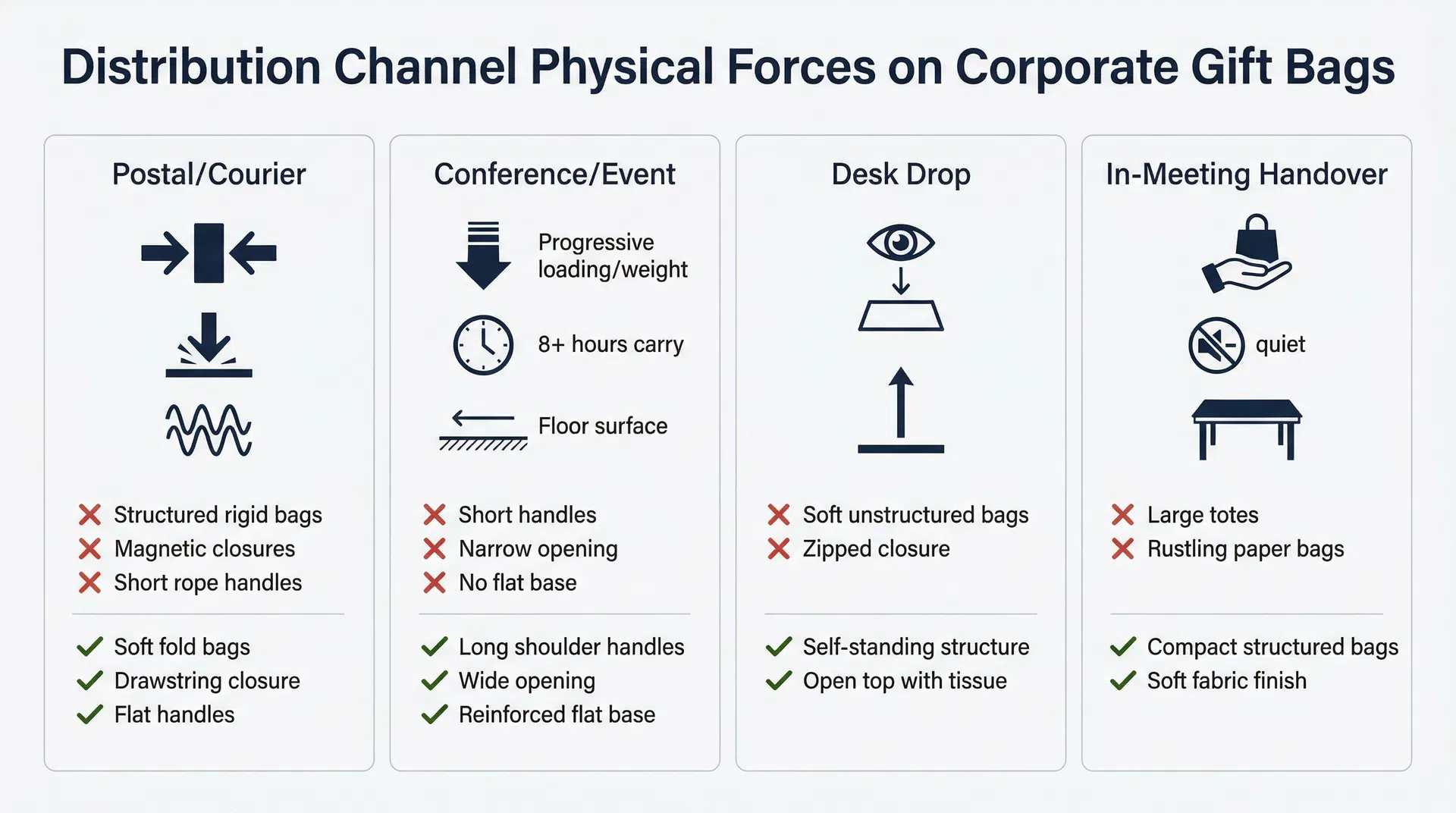 Why the Distribution Channel — Not the Brand Brief — Determines Which Corporate Gift Bag Type Actually Works - Custom bags UK article featured image