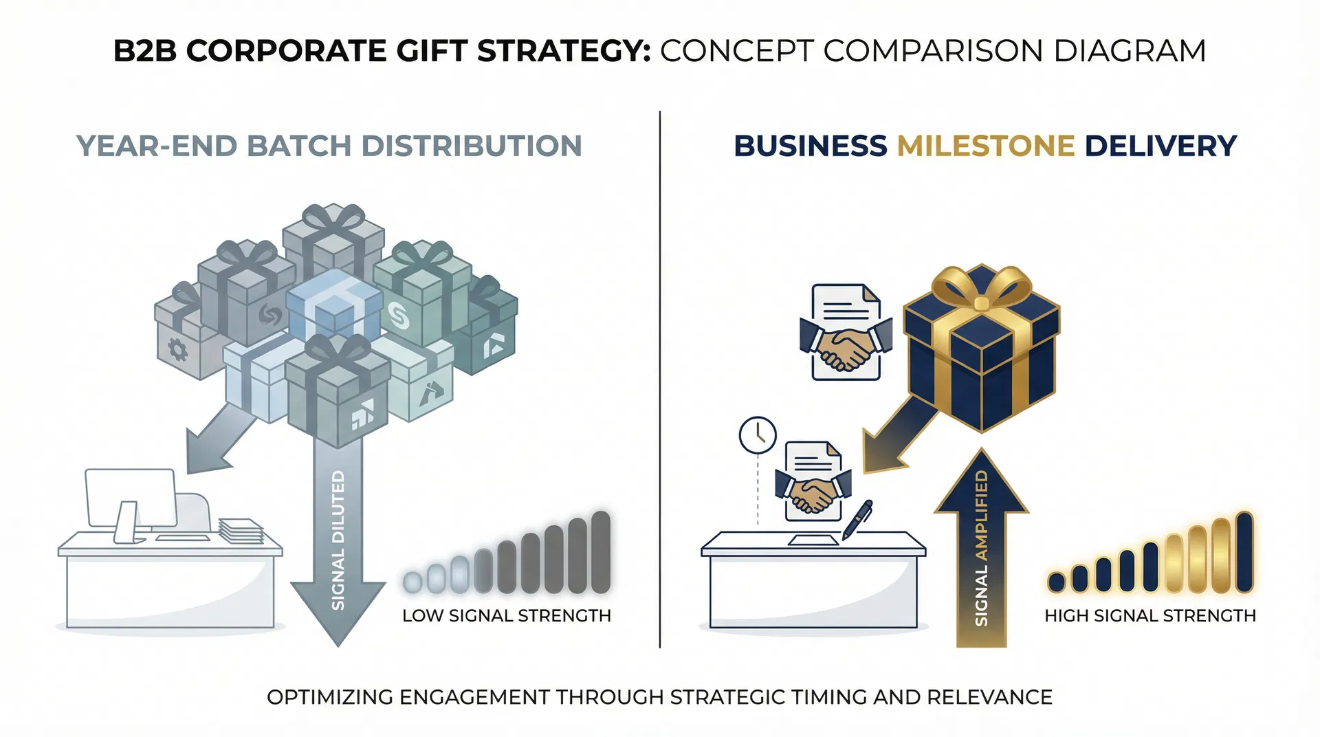 為什麼「年底統一發放」是 B2B 企業禮品效益最低的選擇?