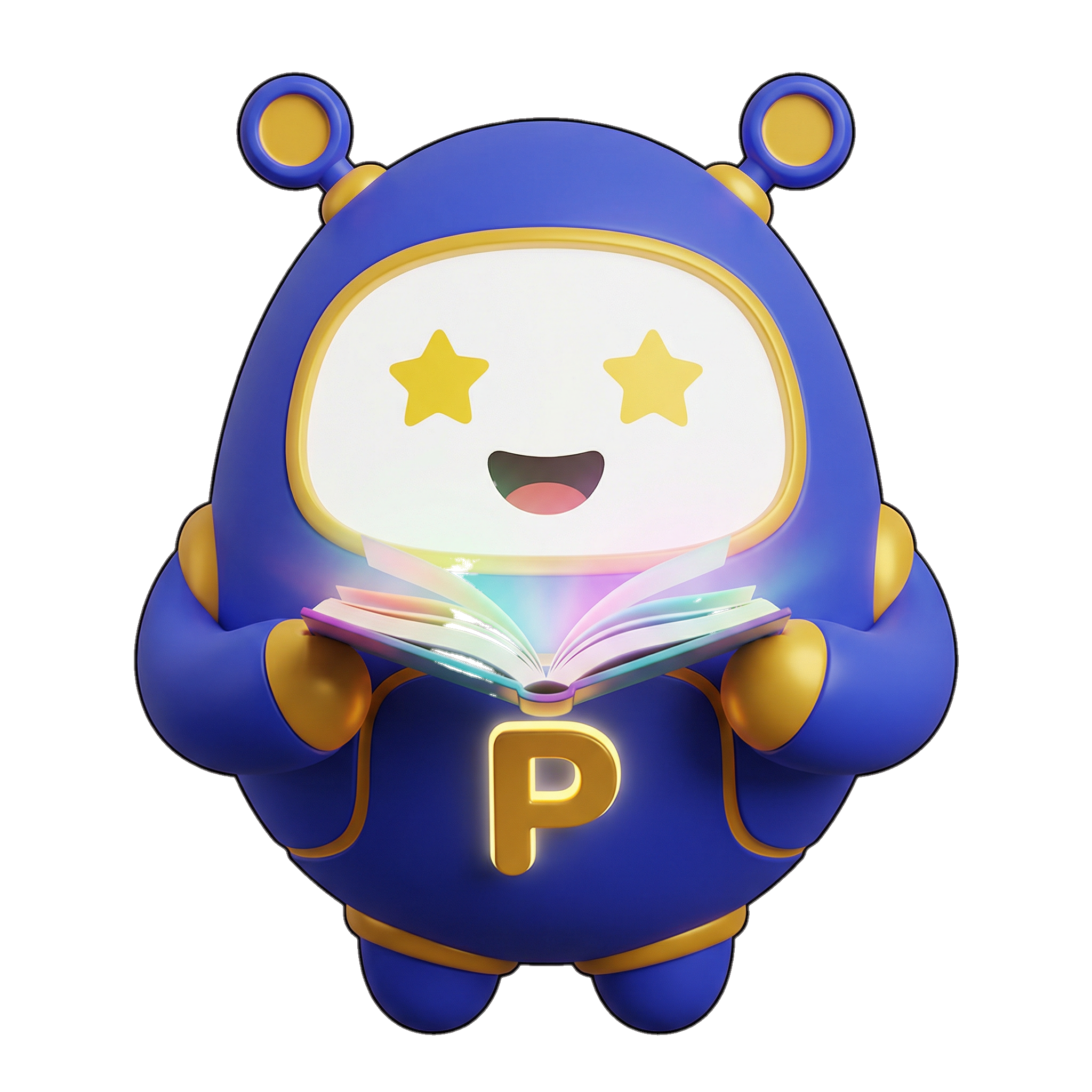 Robô Edu - Mascote da Progredir Educação